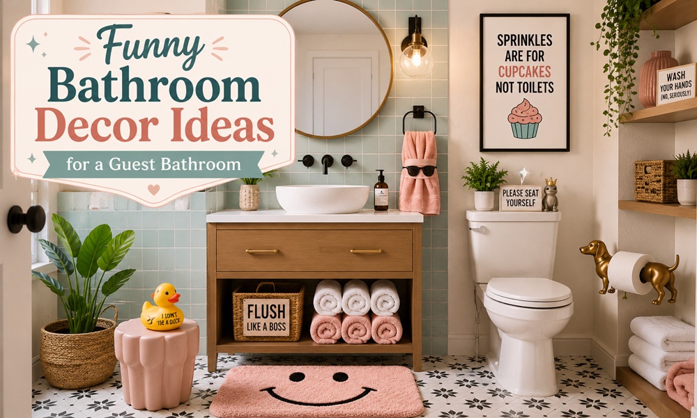 Funny Bathroom Decor Ideas