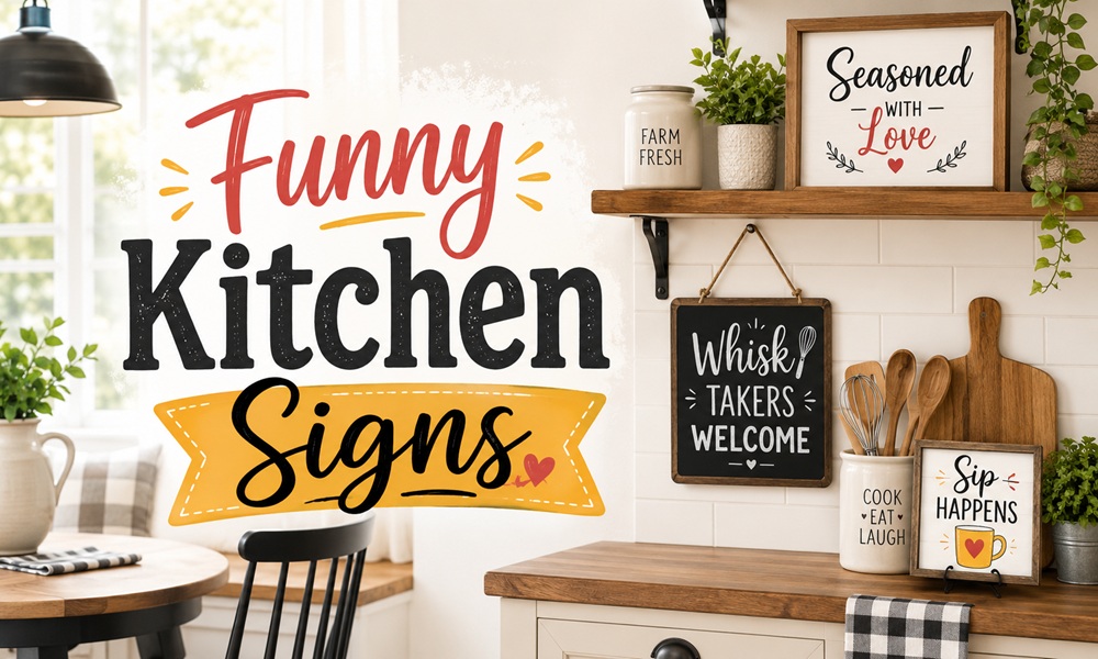 Funny Kitchen Signs