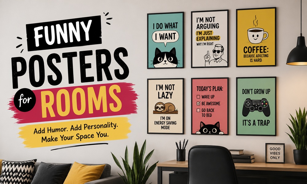 Funny Posters for Rooms