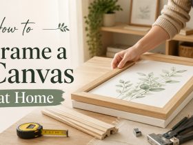 How to Frame a Canvas