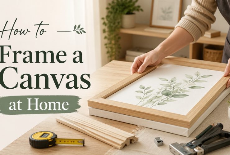 How to Frame a Canvas