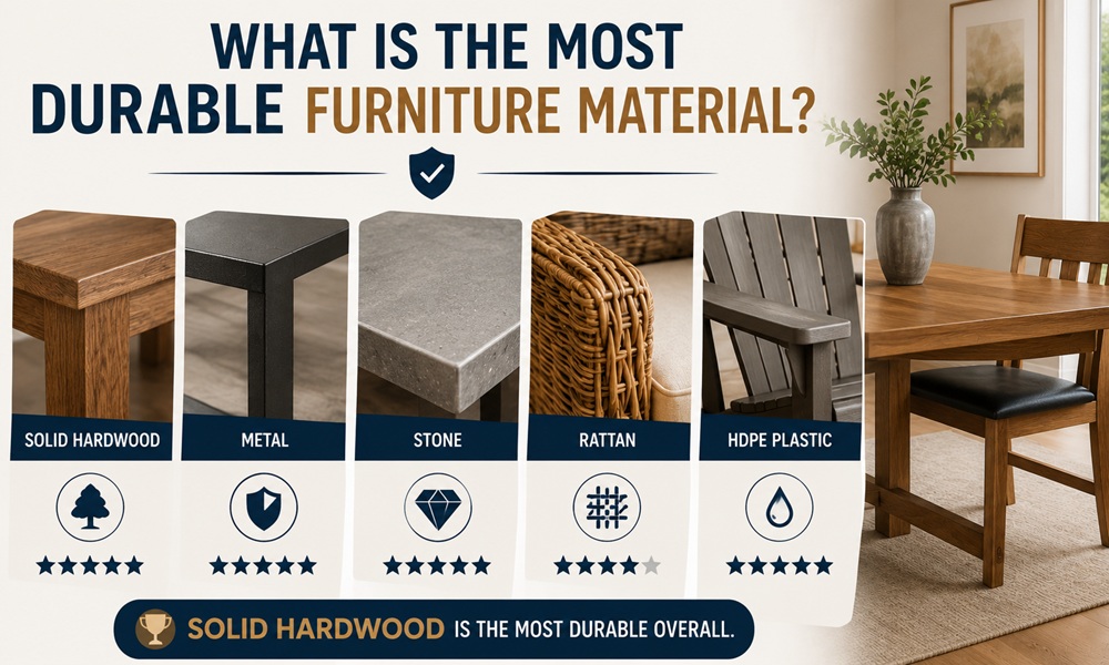 what is the most durable furniture material