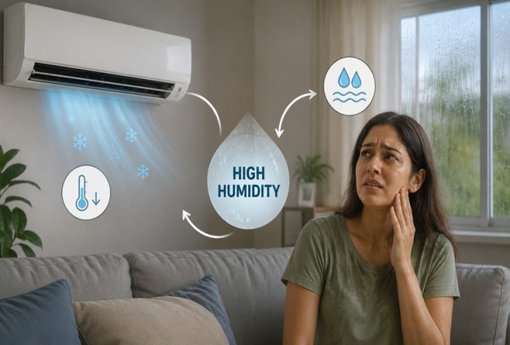 Why Does House Feel Humid When the AC Is On