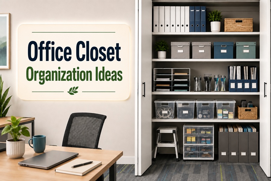 office closet organization ideas